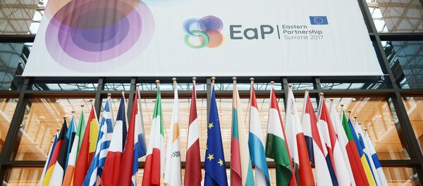 Austrumu partnerības V samits Briselē Austrumu partnerības V samits Briselē - Sputnik Latvija