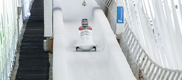 Bobslejs. Aleksandrs Kasjanovs un Aleksejs Puškarovs Bobslejs. Aleksandrs Kasjanovs un Aleksejs Puškarovs - Sputnik Latvija