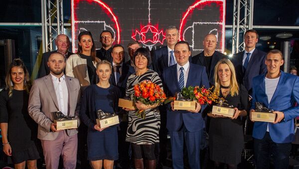 Лауреаты ежегодной премии Латвийского баскетбольного союза - Sputnik Латвия
