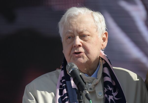 Художественный руководитель МХТ имени А.П. Чехова Олег Табаков Художественный руководитель МХТ имени А.П. Чехова Олег Табаков - Sputnik Латвия
