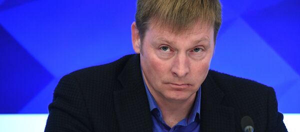 Президент Федерации бобслея России, олимпийский чемпион Александр Зубков - Sputnik Латвия