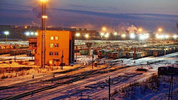 Железнодорожное депо в Даугавпилсе - Sputnik Latvija