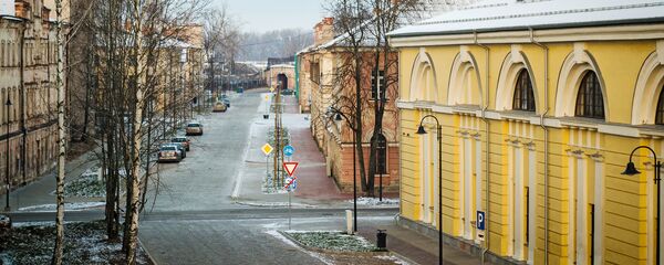 Улица в городе Даугавпилс, Латвия Улица в городе Даугавпилс, Латвия - Sputnik Latvija