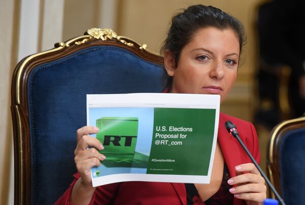 Главный редактор телеканала RT и МИА Россия сегодня Маргарита Симоньян - Sputnik Латвия