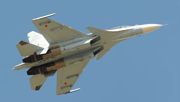 Самолет Су-30СМ - Sputnik Latvija