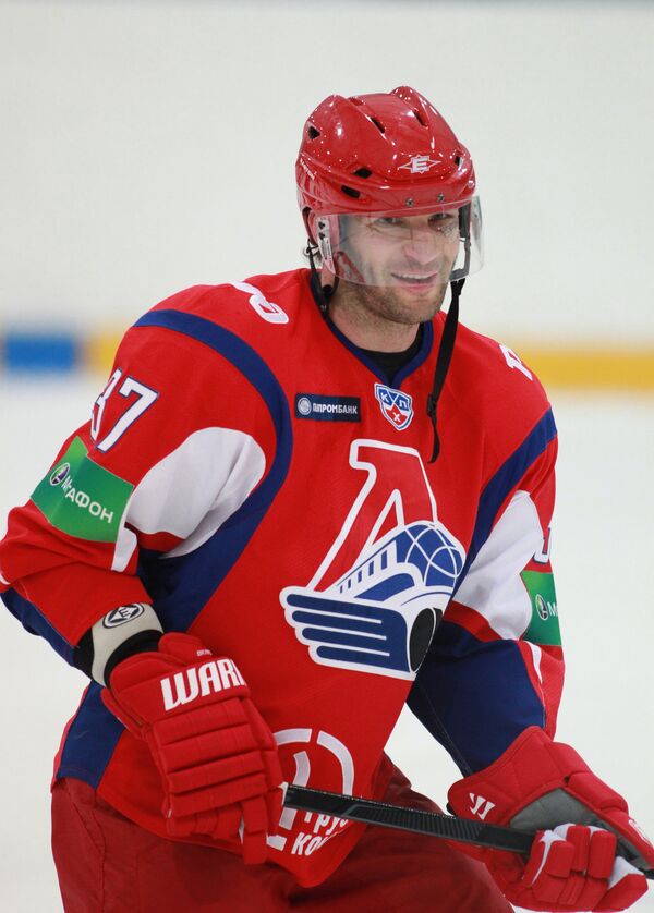 Игрок ХК Локомотив (Ярославль) Карлис Скрастыньш - Sputnik Латвия