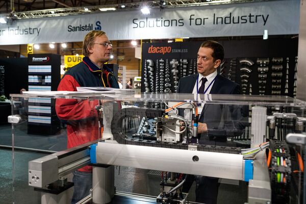 Международная выставка машиностроения, металлообработки и автоматизации Tech Industry 2017 - Sputnik Латвия