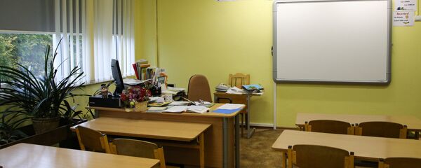 В школьном кабинете - Sputnik Латвия