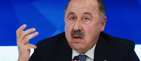 Заместитель председателя Комитета Государственной Думы РФ по физической культуре, спорту, туризму и делам молодежи Валерий Газзаев - Sputnik Латвия