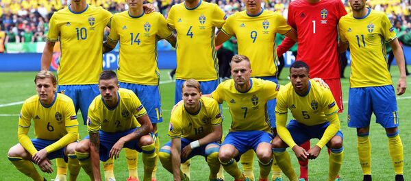 Сборная Швеции по футболу Сборная Швеции по футболу - Sputnik Латвия