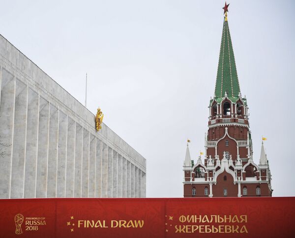 Подготовка к жеребьевке чемпионата мира по футболу 2018 - Sputnik Латвия