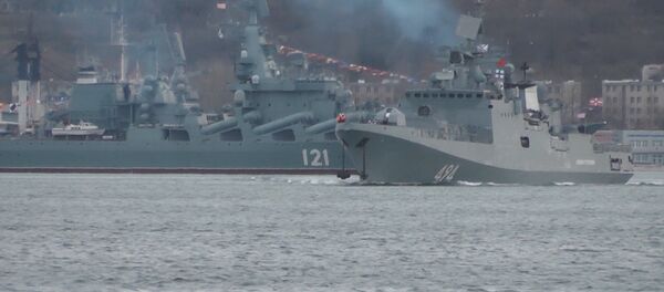Фрегат Адмирал Григорович возращается в Средиземное море - Sputnik Латвия