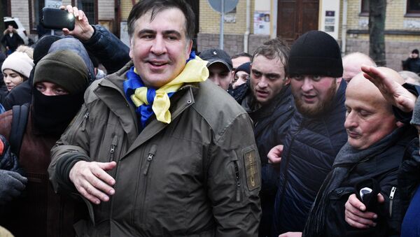 Ситуация в Киеве в связи с задержанием М. Саакашвили - Sputnik Латвия