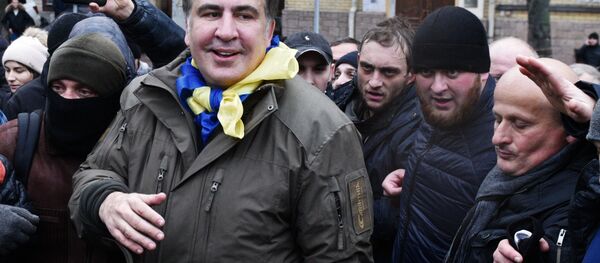 Михаил Саакашвили, архивное фото Михаил Саакашвили, архивное фото - Sputnik Латвия