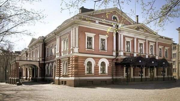 Бывший русский гарнизонный театр (ныне - Александровский театр) в Хельсинки - Sputnik Латвия