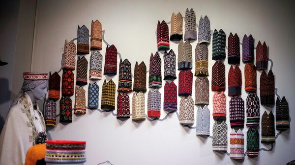 Самые большие коллекции варежек представлены в Национальном историческом музее и в Этнографическом музее - Sputnik Латвия