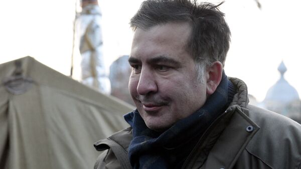 Бывший губернатор Одесской области Михаил Саакашвили. 6 декабря 2017 - Sputnik Latvija