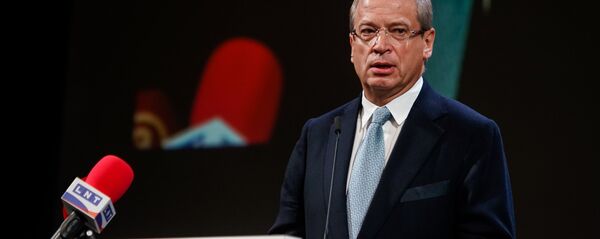 Андрис Америкс на съезде партии Согласие Андрис Америкс на съезде партии Согласие - Sputnik Latvija