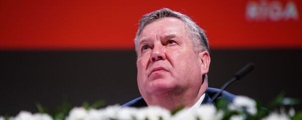 Янис Урбанович на съезде партии Согласие - Sputnik Латвия