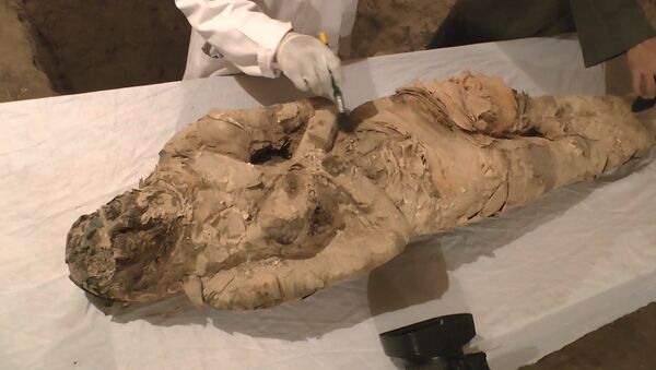 В египетском Луксоре нашли мумию - Sputnik Latvija