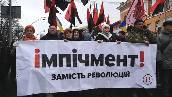 Массовые митинги в поддержку Саакашвили в Киеве - Sputnik Латвия
