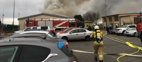 Взрыв на территории газового хаба в австрийском Баумгартене - Sputnik Латвия