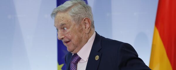 Magnāts Džordžs Soross Magnāts Džordžs Soross - Sputnik Latvija