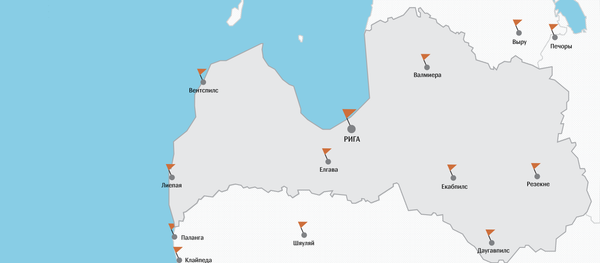 Как менялась граница Латвии - Sputnik Латвия