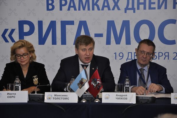 Председатель Комитета городского развития Рижской городской думы Максим Толстой Председатель Комитета городского развития Рижской городской думы Максим Толстой - Sputnik Латвия