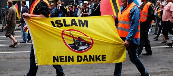 Акция протеста в Берлине Акция протеста в Берлине - Sputnik Latvija