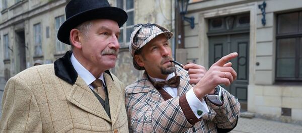 День рождения Шерлока Холмса в Риге День рождения Шерлока Холмса в Риге - Sputnik Латвия