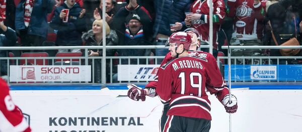 Игроки хоккейного клуба Динамо Рига - Sputnik Латвия