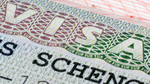 Šengenas vīza pasē - Sputnik Latvija