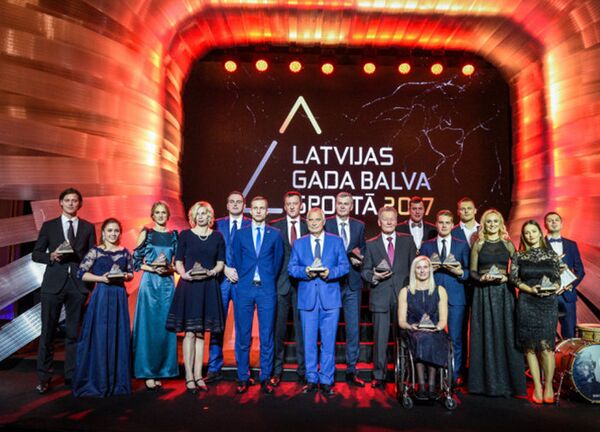 Вручение ежегодной премии в области спорта Олимпийского комитета Латвии - Sputnik Латвия