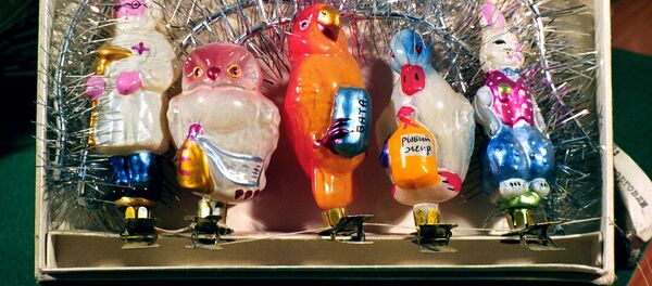 Ёлочные игрушки - Sputnik Латвия