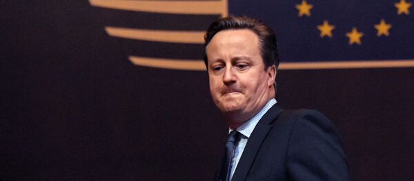 Премьер-министр Великобритании Дэвид Кэмерон - Sputnik Латвия