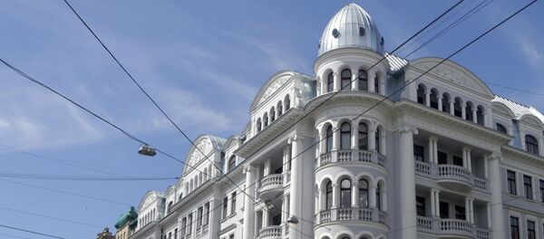 Угловой дом в Риге - Sputnik Латвия