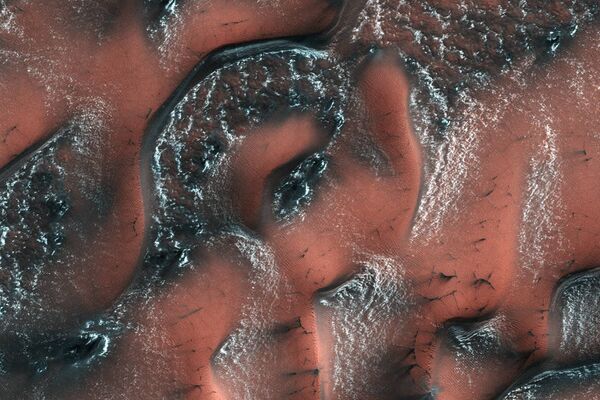 Снежные дюны на Марсе - Sputnik Латвия