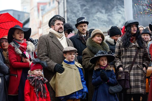 Участники празднования дня рождения Шерлока Холмса - Sputnik Латвия