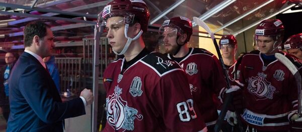 Игроки хоккейного клуба Динамо Рига - Sputnik Латвия