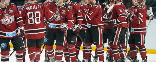 Игроки хоккейного клуба Динамо Рига - Sputnik Латвия