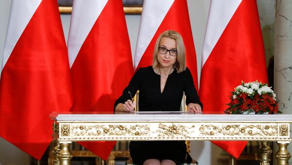 Новый министр финансов Польши Тереза Червинская - Sputnik Латвия