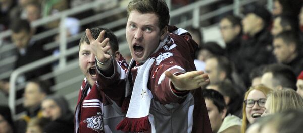 Болельщики ХК Динамо (Рига) - Sputnik Латвия