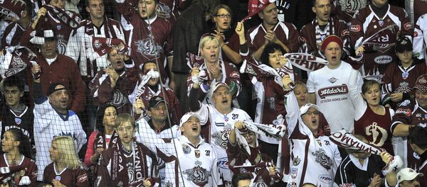 Болельщики ХК Динамо (Рига) - Sputnik Латвия