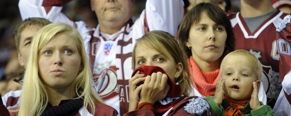 Болельщики ХК Динамо (Рига) - Sputnik Латвия