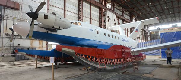 Российский экраноплан Российский экраноплан - Sputnik Латвия