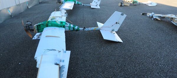 Беспилотники, участвовавшие в атаке на российские военные объекты в Сирии - Sputnik Латвия