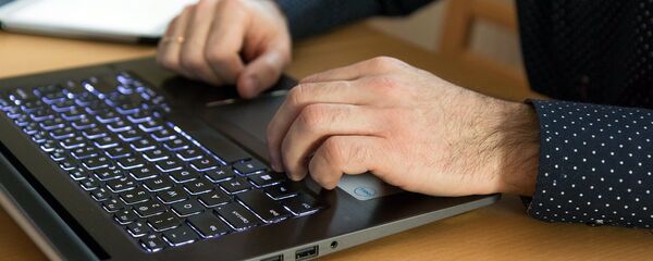 Работа за компьютером Работа за компьютером - Sputnik Latvija