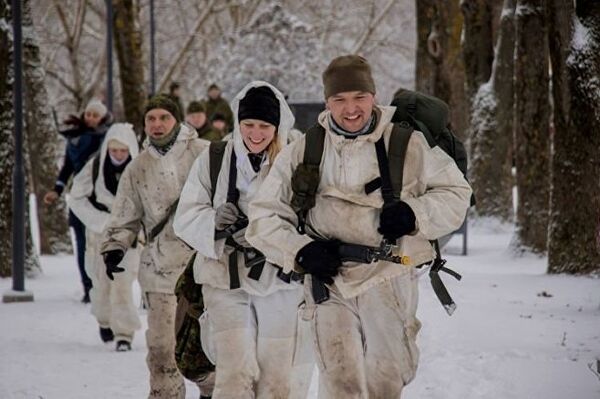 Военно-спортивная игра Десант Утриа - Sputnik Латвия