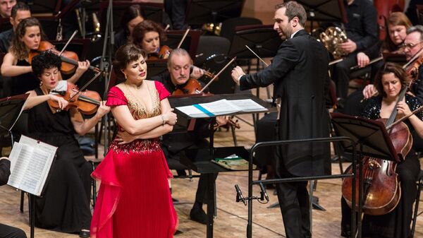 Марина Ребека по праву считается одной из лучших мировых оперных див - Sputnik Латвия